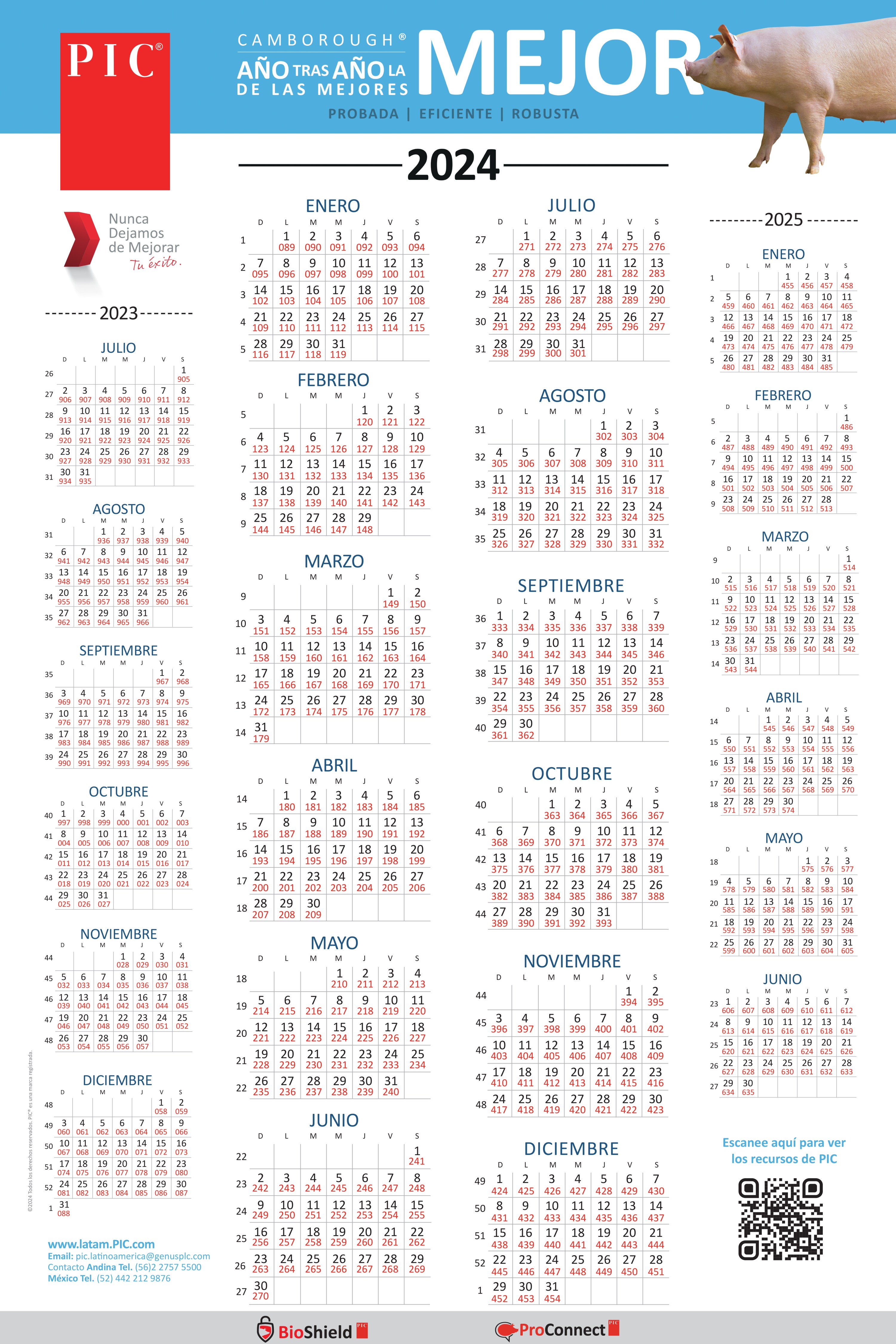 Calendario PIC Latam 2024 PIC LATAM
