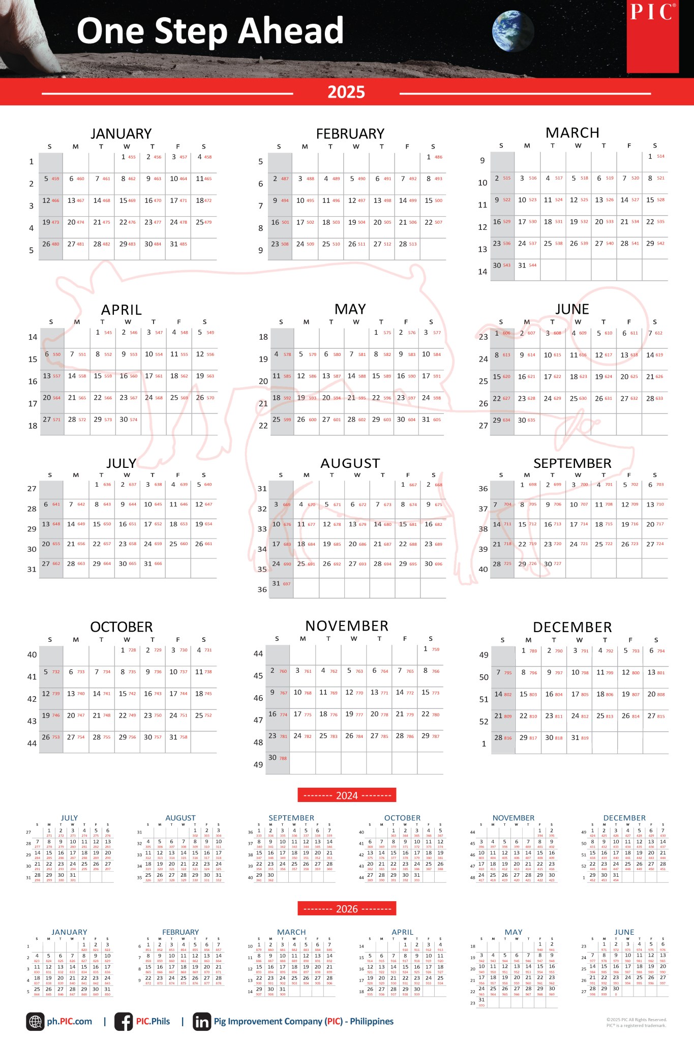 PIC Calendars - PIC Phillippines